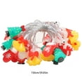 thumbnail image 3 of Christmas Lights String 5 Feet Santa Claus Snowman Christmas Tree Festive Atmosphere Decoration Small Color Lights Holiday Light Strand Style A, 3 of 6