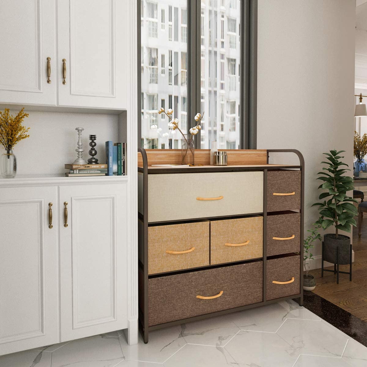 Kamiler 5 drawer dresser discount