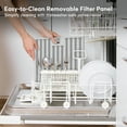 thumbnail image 6 of Tylza 30 inch 900 CFM Ducted Under Cabinet Range Hood,4 Speed Gesture Sensing&Touch Control Panel, 6 of 12