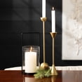 thumbnail image 4 of Melon White Pillar Candles - Set of 2, 4 of 8