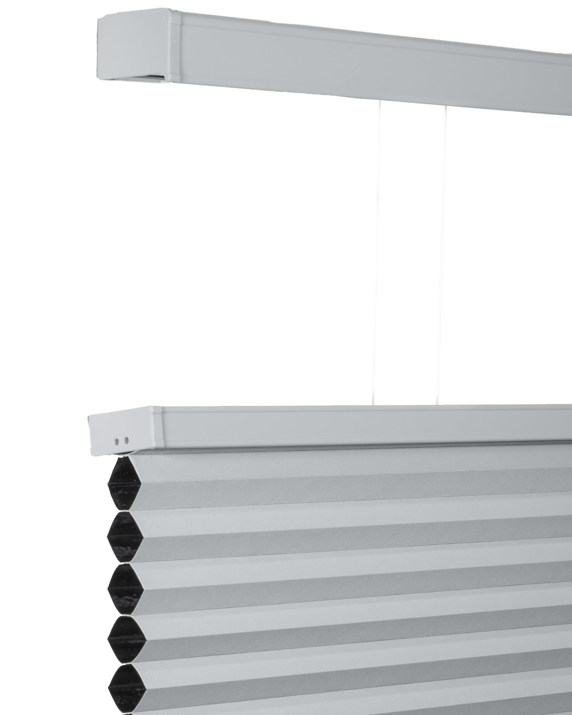 Chicology Cordless Top Down Bottom Up Blackout Cellular Shade Light Grey 65.25 in. W x 48 in. L