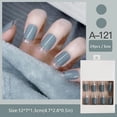 thumbnail image 1 of Set de 24 piezas cortas de uñas acrílicas, estilo dulce y fresco, 1 of 4