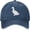 Blue, variant on Unisex Adjustable Baseball Cap with Duck Mallard Bird Pattern Denim Fabric Snapback Hunting Hat