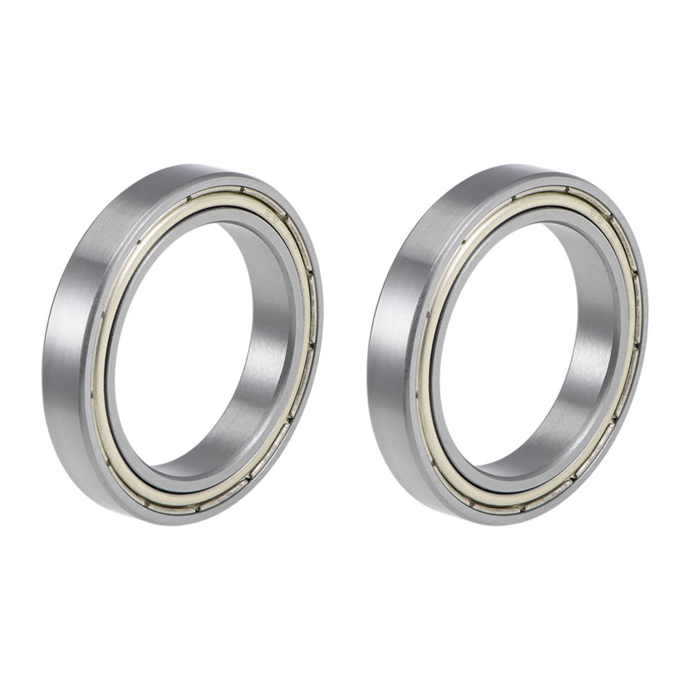 Uxcell 30mmx42mmx7mm 6806ZZ Double Sealed Z2 Ball Bearings Chrome Steel