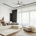 thumbnail image 4 of Design House Grayson LED Ceiling Fan in Brushed Nickel, 52-Inch, 4 of 23