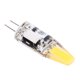 thumbnail image 4 of Bombilla G4 COB de 3 W, 400 lm, 2 pines, para lámpara de techo, lámpara de mesa, CA/CC, 12 V, blanco frío, 6000-6500 K, 4 of 14