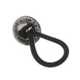 thumbnail image 4 of Unique Bargains Fashionable Button Hair Elastics for Women 1 Pc White Silver Tone Black, 4 of 5