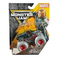 thumbnail image 2 of Monster Jam, Marvel Official Winter Solider Monster Truck, Die-Cast Vehicle, 1:64 Scale, Super Hero Kids Toys for Boys Ages 3 and up, 2 of 8