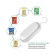 thumbnail image 3 of Mini sellador de bolsas, selladores al vacío de calor portátiles, sellador de plástico, sellado térmico y cortador 2 en 1, mini sellador de alimentos para Plastiwhite2pcs, 3 of 4