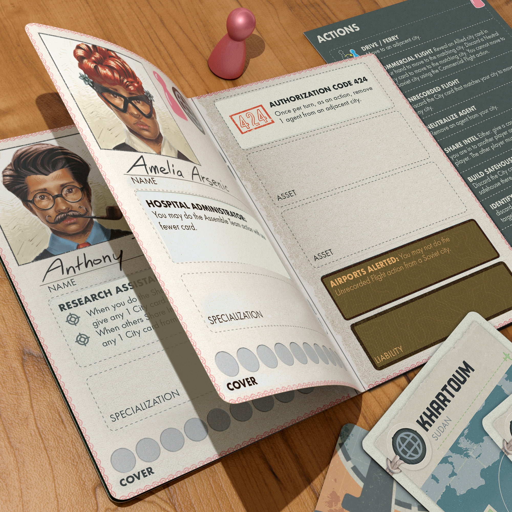 Pandemic Legacy Season 0 Cooperative Board Game by Asmodee for Ages 14+