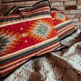 thumbnail image 6 of Paseo Road Multicolor Aztec-Inspired Cotton Quilts, Queen - Reversible, 6 of 10