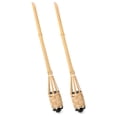 thumbnail image 1 of ORDDIART 2Pcs Garden Torch Lamp Flickering Light Bamboo Beige Outdoor Lighting Families, 1 of 8