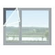 thumbnail image 2 of Cortina para Ventanas, Película Aislante de Doble Sellado, Cortina Térmica Resistente Al Viento, Película Transparente Resistente Al Frío y Al Calor, Plástico Abs, 6 Tamaños Disponibles, Fácil de Ins, 2 of 7