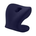 thumbnail image 2 of Soporte para el cuello para silla de oficina, ergonómico, transpirable y agradable para la piel, para hombres y mujeres. Marina de guerra, 2 of 9