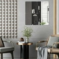 thumbnail image 6 of thovorrnl 4 Pcs Mirror Wall Stickers, Self Adhesive Frameless Mirror Stickers, Home Decor for Entryway, Gym, Living Room, 6 of 7