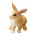 thumbnail image 2 of shamjina Mini Rabbit Figurine Model Educational Toy Party Favor Miniature Animal Toys B, 2 of 7