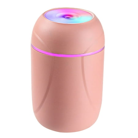

Chicmine Low Noise Mini Humidifier Colorful Light Wide Applications Air Improvement Simple USB Humidifier for Dormitory