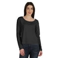 thumbnail image 1 of Inkmeso T-Shirt en Coton à Manches Longues Style de Rue Col Rond pour Femmes, 1 of 7