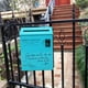thumbnail image 2 of Caja De Buzón en Pared De Hierro Galvanizado Lves De Buzón De Postal Titures De Buzones Multifamiliares De Pare Azul perfecl Buzón de buzones de correos, 2 of 4