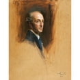 thumbnail image 3 of Philip Alexius de László 20x24 Black Modern Framed Museum Art Print Titled - Study Portrait of Baron Georg Franckenstein (1925), 3 of 5