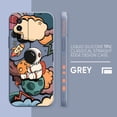 thumbnail image 3 of Case For Redmi K60E K50 K40S K40 K30 K20 10C 9 8A 8 10 Pro 4G 5G Colour Simple Liquid silicone Case Cartoon Space Astronaut, 3 of 5