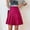 Red, variant on Tennis Skirts for Women Summer Elegant Everyday Skirt for Women High Rise Pleated Mid Length Solid Color A-Line Classic Bottom Wear for Daily Red L
