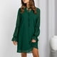 thumbnail image 4 of Vestidos lisos de playa de manga larga informales de moda de verano para mujer Fridja  yut3747, 4 of 9