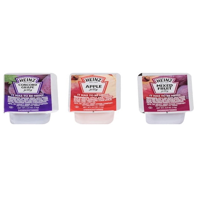 Jelly Assorted no.3 Single Serve Cup 200 Case .5 Ounce - Walmart.com