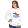 thumbnail image 4 of North Carolina NC Smurfs First Flight Sweatshirt for Men or Women Brisco Brands S, 4 of 6