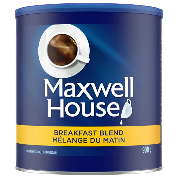Maxwell House Breakfast Blend Ground Coffee, 900g
