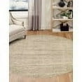 thumbnail image 5 of Unique Loom Del Mar Collection Area Rug - Lucille (8' Round Bone Beige), 5 of 8