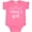 Hot Pink, variant on Inktastic Mimi Girl Granddaughter Girls Baby Bodysuit