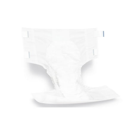 Medline Fitted Briefs - Medline Comfort-Aire Disposable Briefs 24 Count (Pack of 4)