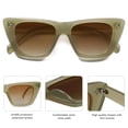 thumbnail image 4 of Lentes de Sol SOJOS Retro Ojo de Gato SJ2199 Polarizados UV400 para Mujeres, 4 of 5