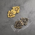 6pcs Antique Bronze Mini Lace Hinges for Jewelry Boxes and Cabinets ...