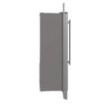 thumbnail image 3 of FORNO Salerno 33" Side-by-Side 15.6 Cu.Ft. Stainless Steel Refrigerator with Grill Trim, 3 of 11