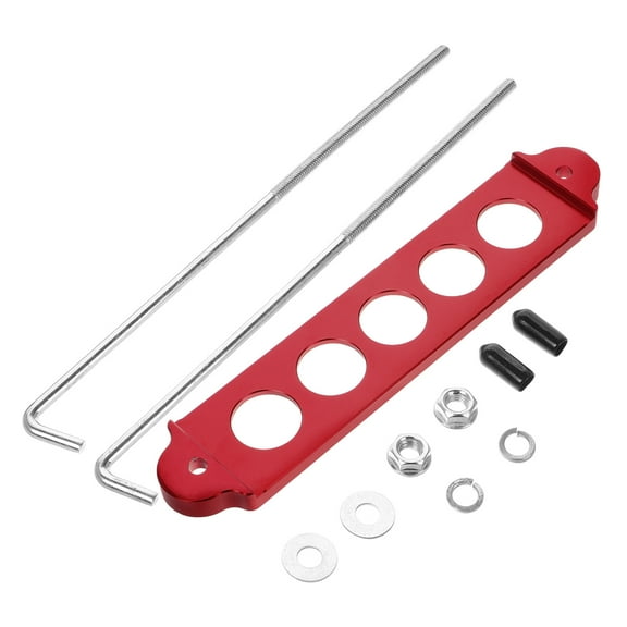 Car Battery Holder Mount The Battery Battery Holder Bracket Automotive Battery Red