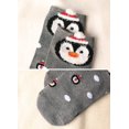 thumbnail image 6 of ZFSOCK Kids Ankle Crew Socks Cotton Cute Animal Xmas Socks for Boys Girls Christmas Holiday Gift , Size 2-11 Years,5 Pairs, 6 of 6