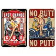 thumbnail image 1 of Placa Metal Vintage para Niñas Pintura Hierro Rectangular Bar El 20x30cm 2 Uds., 1 of 9