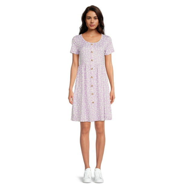 Nine.Eight Women's Empire Waist Knit Dress