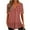 Red, variant on Fesfesfes Womens T Shirt Womens Fashion Printing Casual V-Neck Short Sleeve Loose T-shirt Tops Shirts for Women M(US:6)
