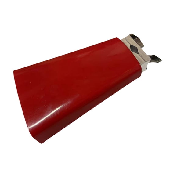 Wweixi Metal Cowbell 4inch Hand Percuson of premium Cowbell for Birthday Wedding Celebration red