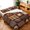 MochaBrown, variant on Twin Size 3 Pieces Duvet Cover Sets Coffee Fall Maple Leaf Bedding Set,Microfiber Ultra Soft Comforter Cover with Decorative Pillow Shams,Luxury Quilt Covers for Bedroom Decor Vintage Brown Plaid