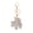 White, variant on Handcrafted Double Maple Leaf Keychain Premium Metal Craftsmanship For Keyrings