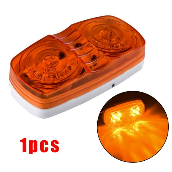 BAMILL Amber 10-LED Side Marker Lights Camper Truck Trailer RV Running Lamp
