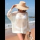 thumbnail image 4 of Pañuelos de Crochet para Mujer, Pareos de Baño Calados, Trajes de Verano Tejidos L, 4 of 10