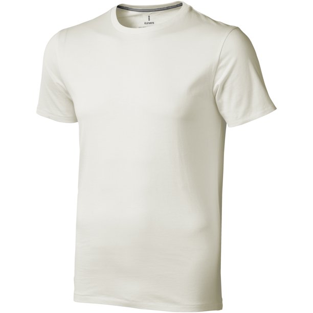 Elevate - Camiseta de manga corta modelo Nanaimo para hombre (Gris claro)