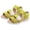 Yellow, variant on Splozh Girls Dress Shoes Summer Kids Children Sandals Fashion Big Flower Girls Flat Pricness Shoes White,18-24 Months
