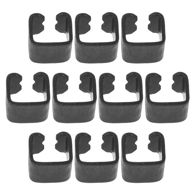KAKOWELY Pièces de Cric de Sol 10 Pcs Clips de Pompe à Huile Horizontale Pièces de Rechange Durables pour Crics Automobiles Type Horizontal Outils de Réparation0.75"X0.67"X0.59 Pouces