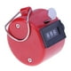 thumbnail image 5 of Sywqhk Contador Clicker Contadores numéricos de 4 dígitos Carcasa de plástico de mano (Rojo), 5 of 6